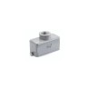 Capot 16B, Aluminium moulé sous pression, Alliage de zinc moulé, IP65, Sortie verticale, PG21